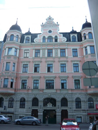 Szecessziós negyed - lakóház